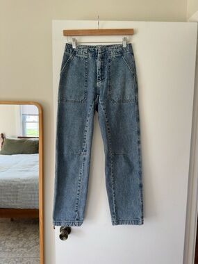 Rag & Bone Leyton Straight Ankle Length Jeans Size 0/25